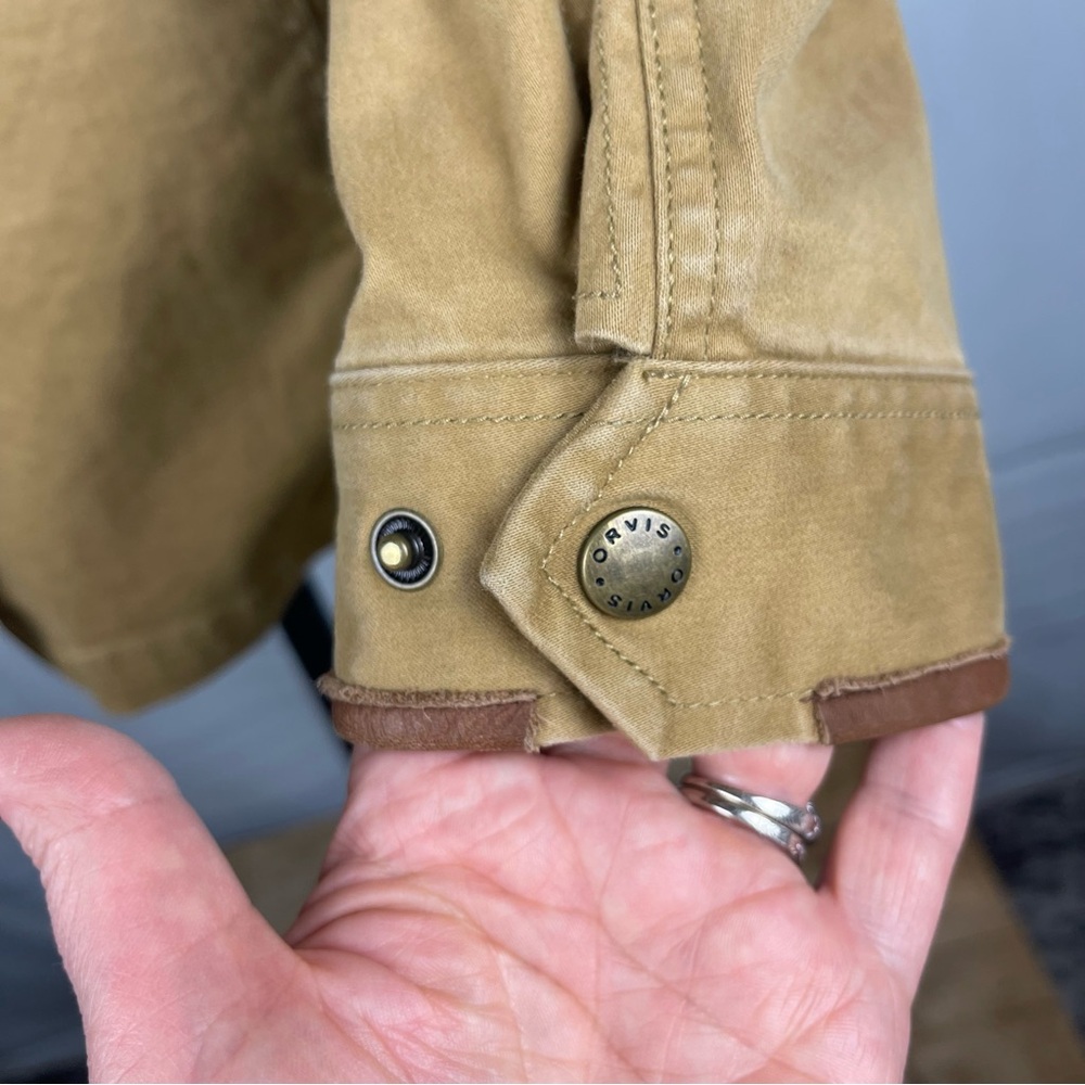 Orvis Stretch Sateen Sporting/Chore Jacket - Bronze - Women's Small - Picture 10 of 15